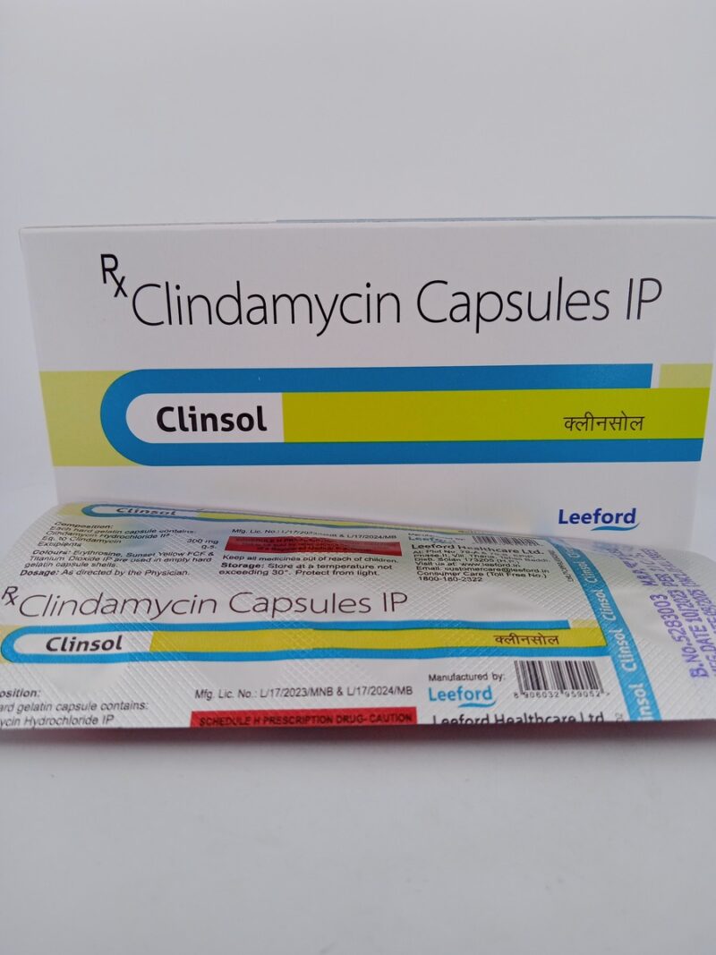 CLINSOL 300MG - 10 CAPSULE - Image 3