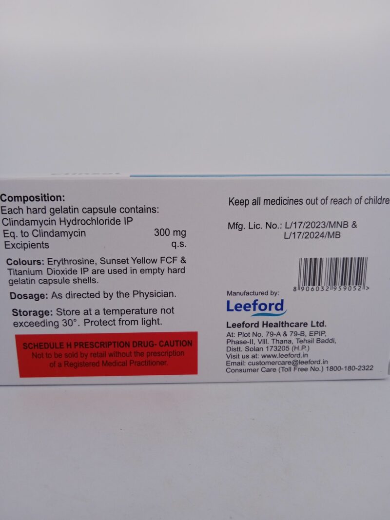 CLINSOL 300MG - 10 CAPSULE - Image 4