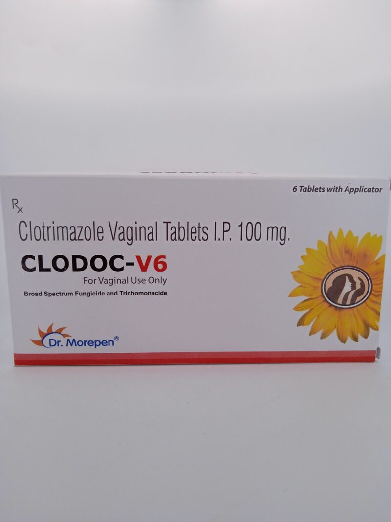 CLODOC V6 100MG - 6 TABLET