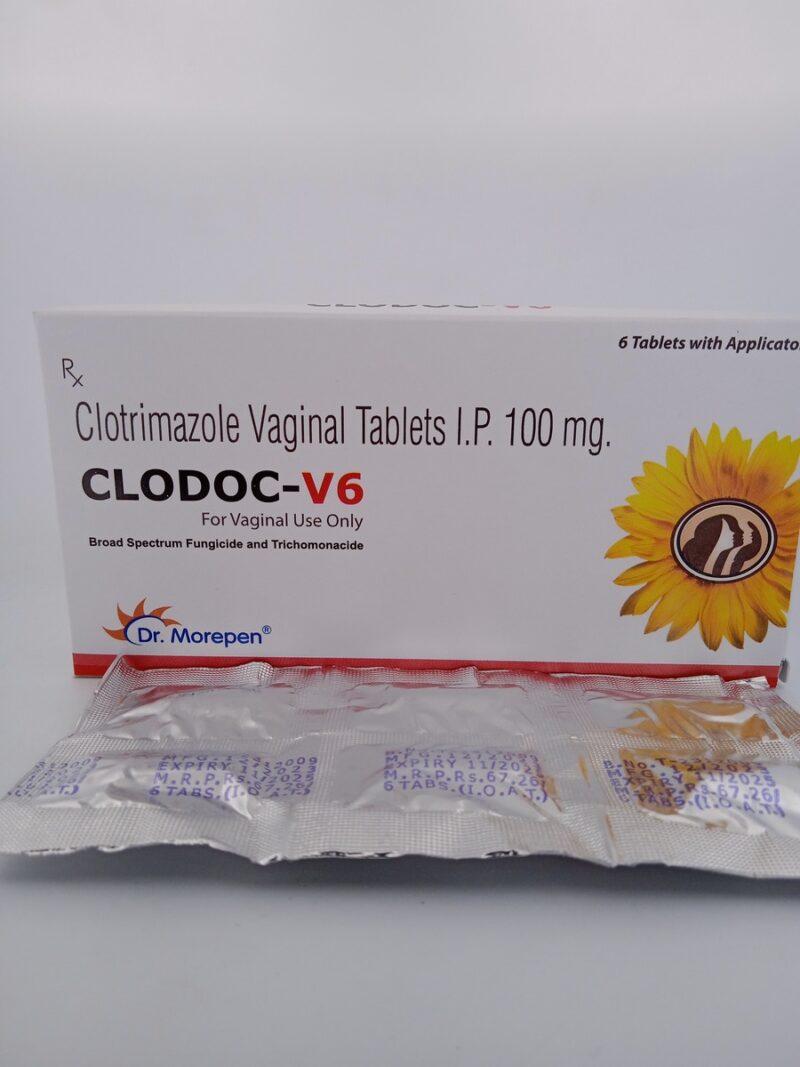 CLODOC V6 100MG - 6 TABLET - Image 2