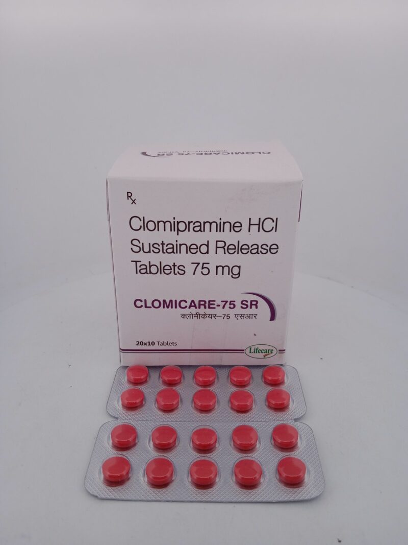 CLOMICARE 75 SR - 10 TABLETS - Image 2