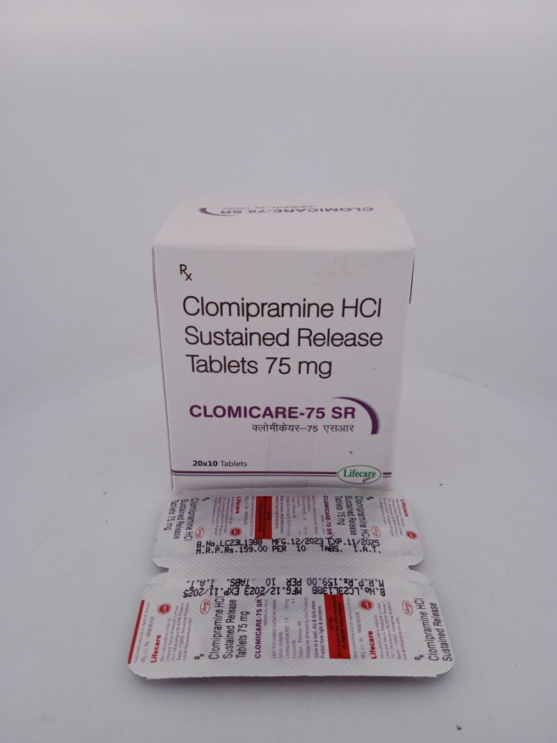 CLOMICARE 75 SR - 10 TABLETS - Image 3