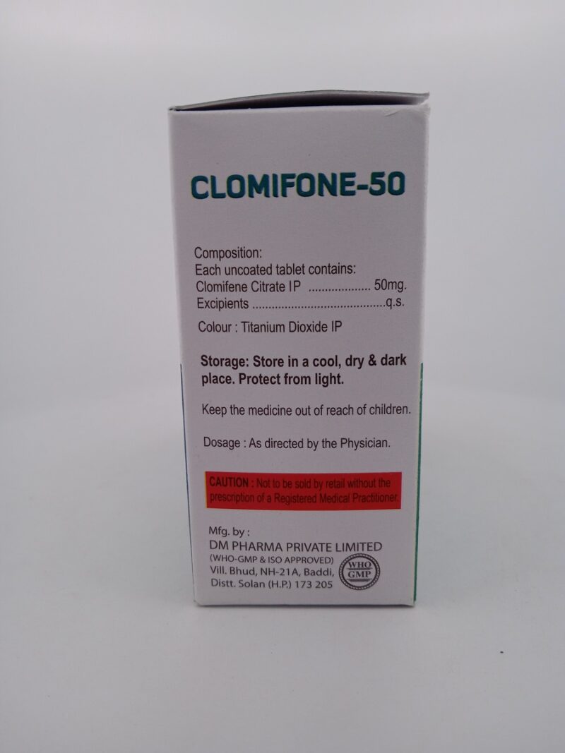 CLOMIFONE 50MG - 10 TABLET - Image 4