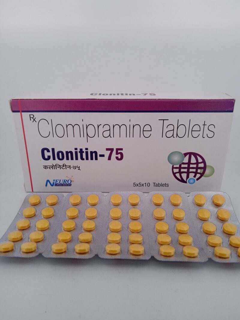 CLONITIN 75 MG - 10 TABLETS - Image 2