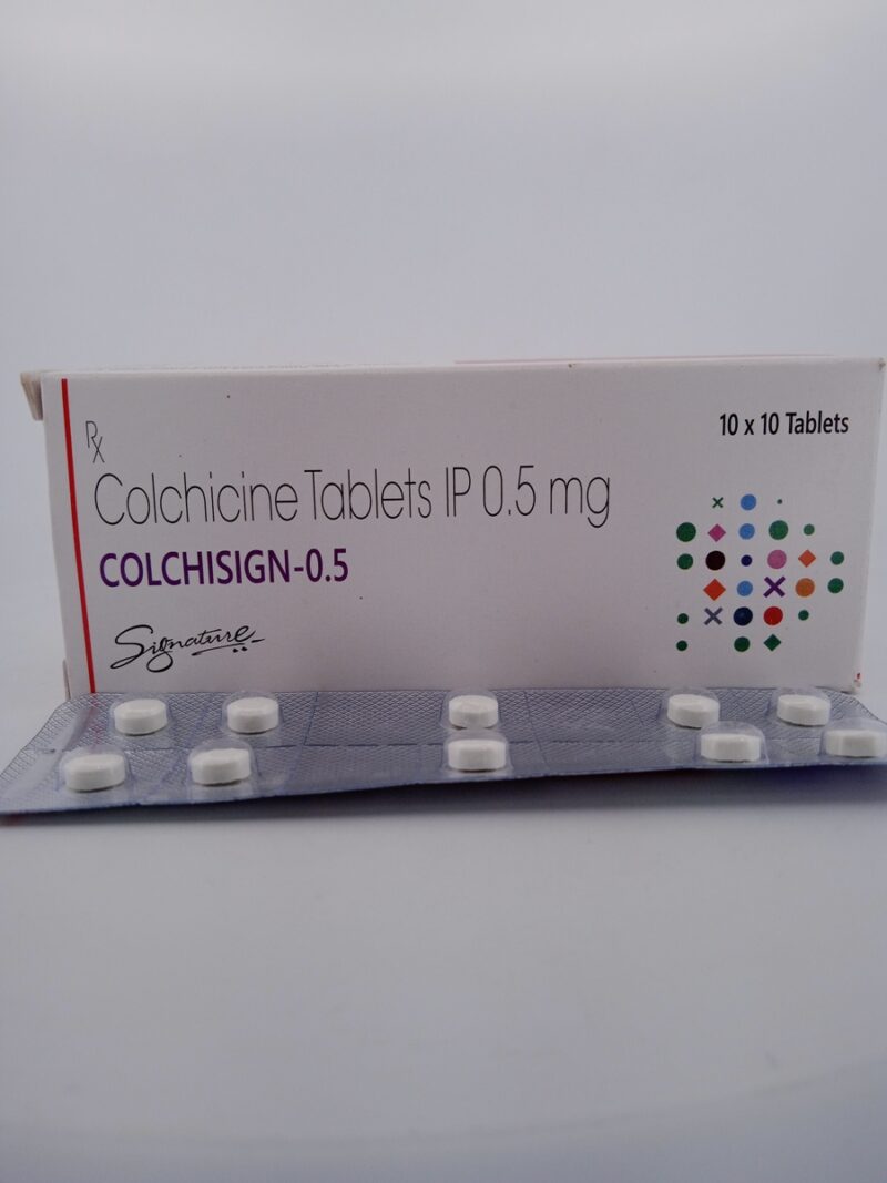 COLCHISIGN 0.5MG - 10 TABLET - Image 2