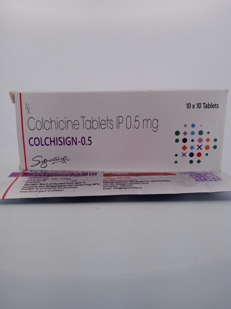 COLCHISIGN 0.5MG - 10 TABLET - Image 3