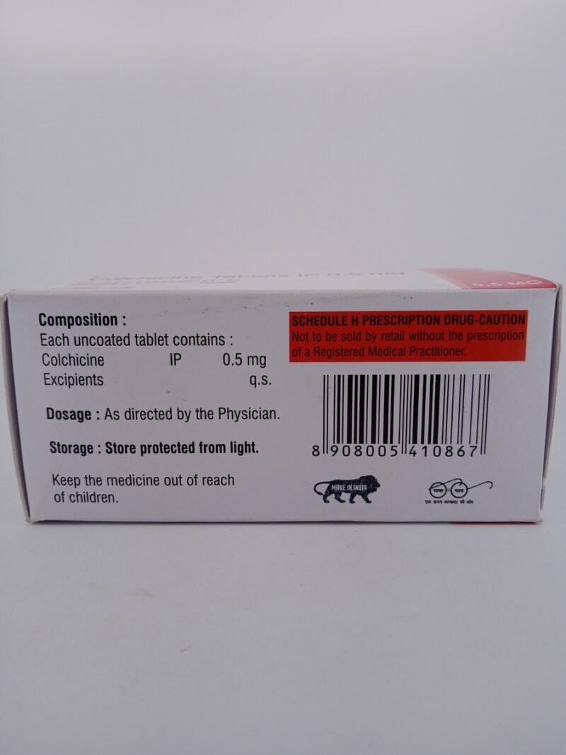 COLSHINE 0.5MG - 10 TABLET - Image 4