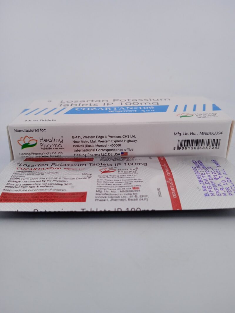 COZARTAN 100 MG - 10 TABLET - Image 4