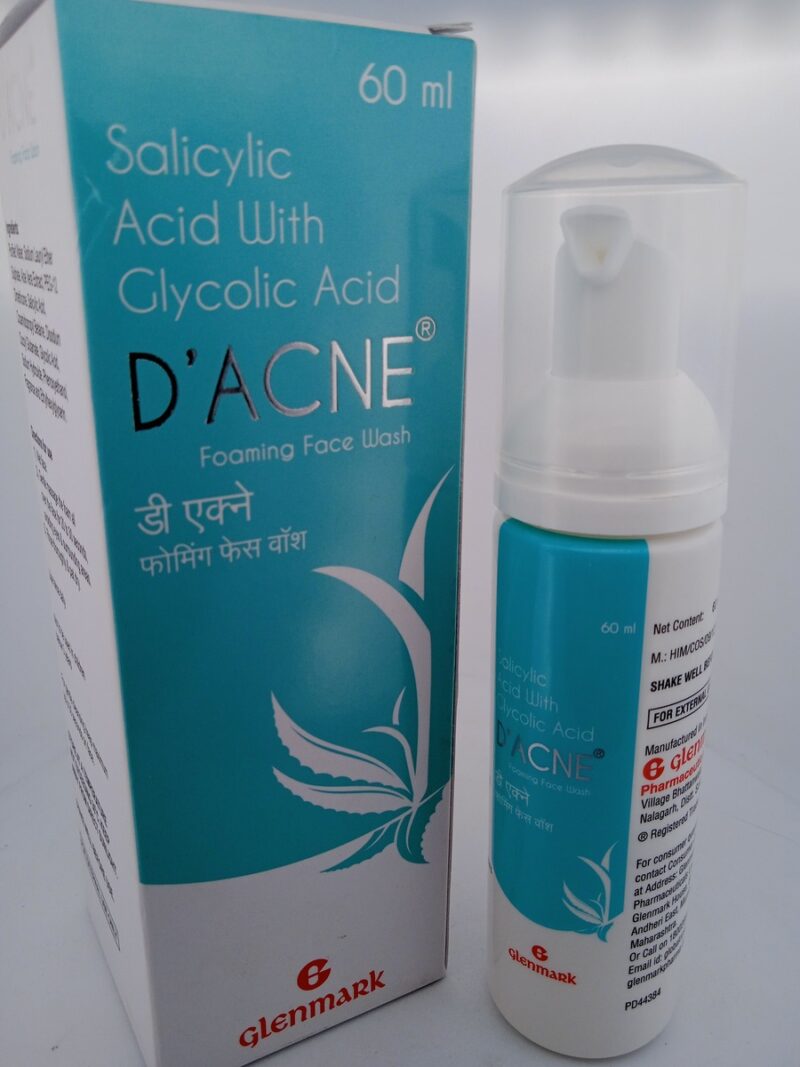 D'ACNE FOAMING FACE WASH - 1 BOTTLE OF 60ML - Image 3