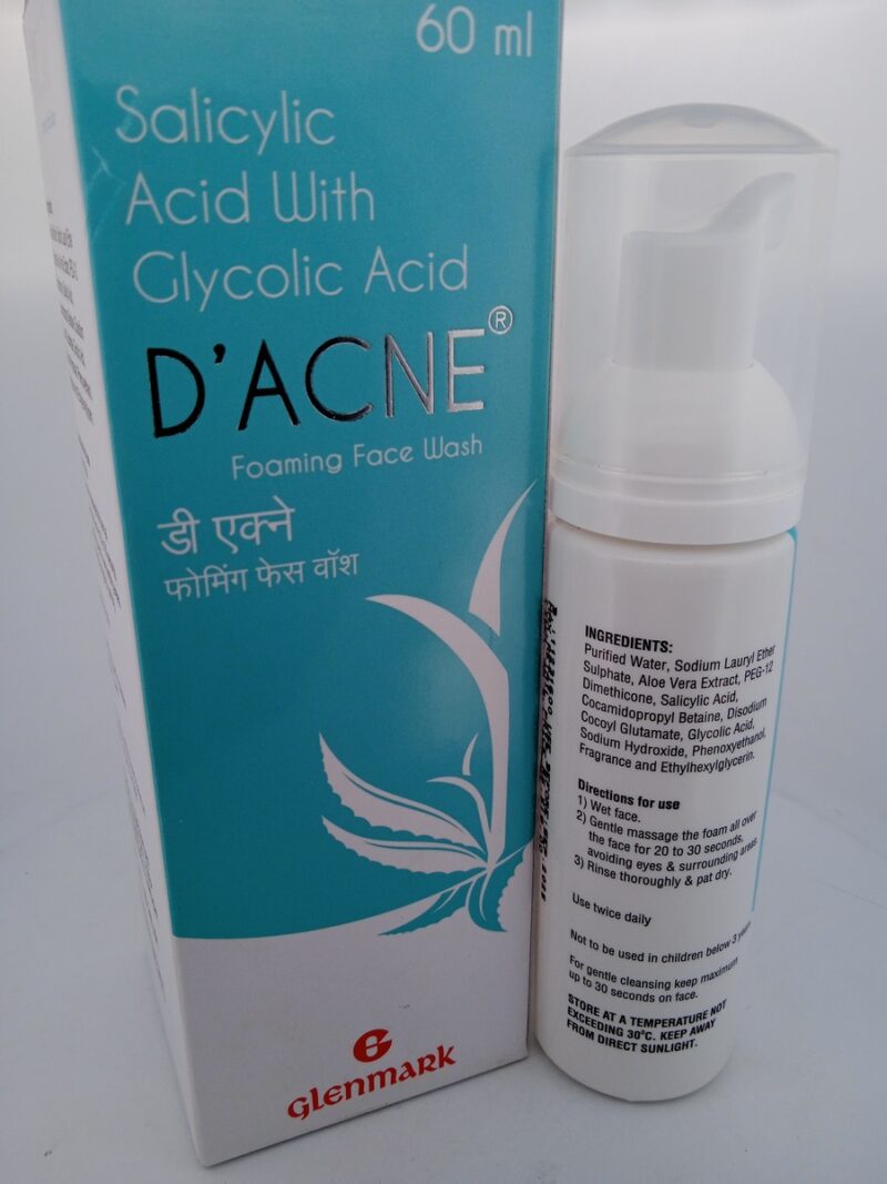 D'ACNE FOAMING FACE WASH - 1 BOTTLE OF 60ML - Image 4