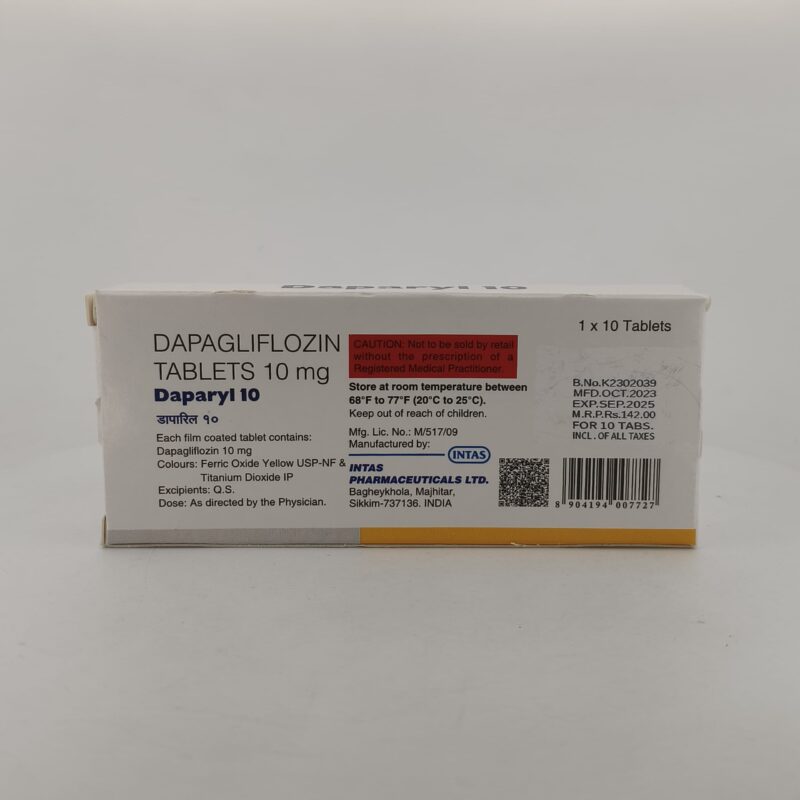 DAPARYL 10 MG – 10 TABLET - Image 4