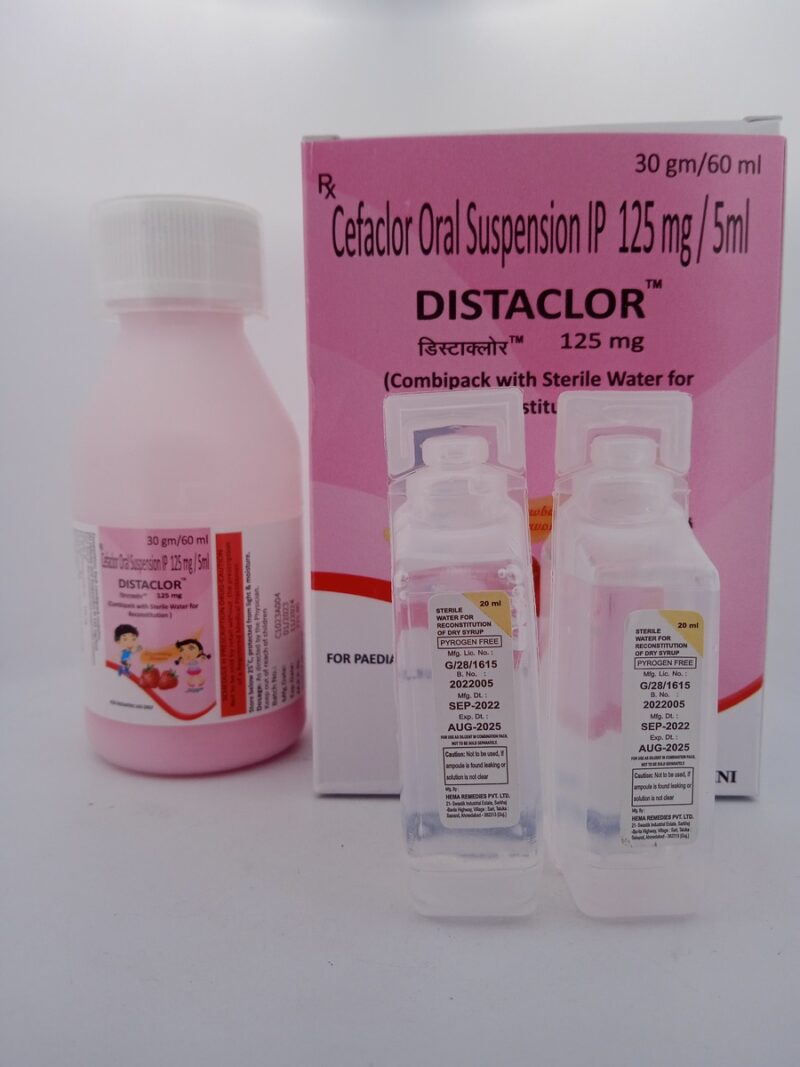 DISTACLOR 125 MG - 1 BOTTLE OF 30g/60ML - Image 2