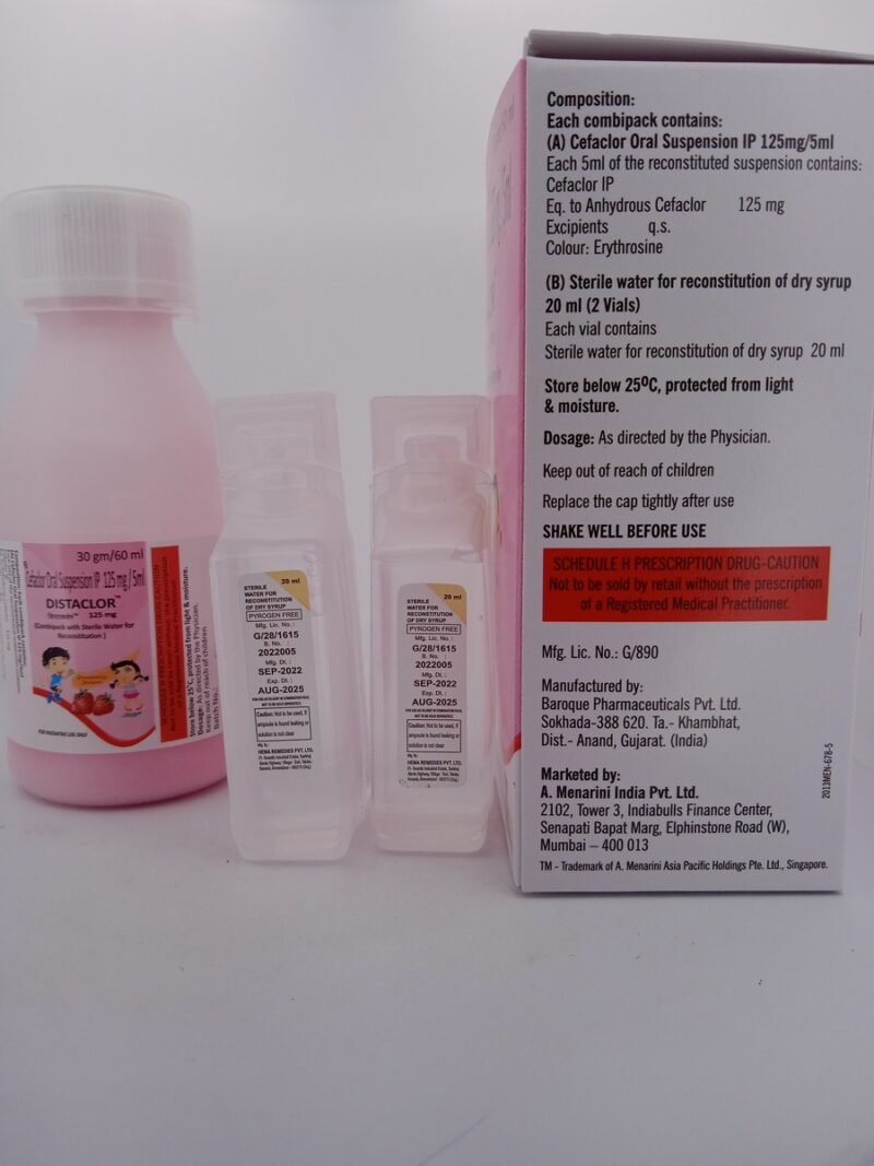 DISTACLOR 125 MG - 1 BOTTLE OF 30g/60ML - Image 4