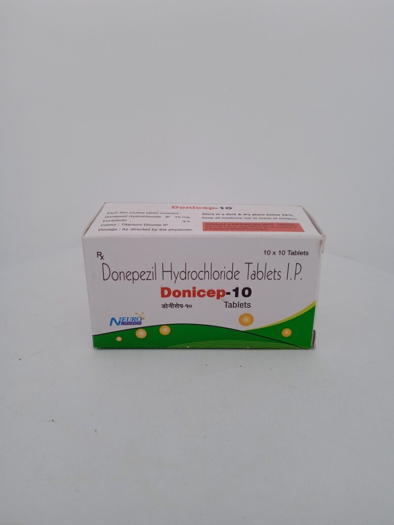 DONICEP 10 MG - 10 TABLETS