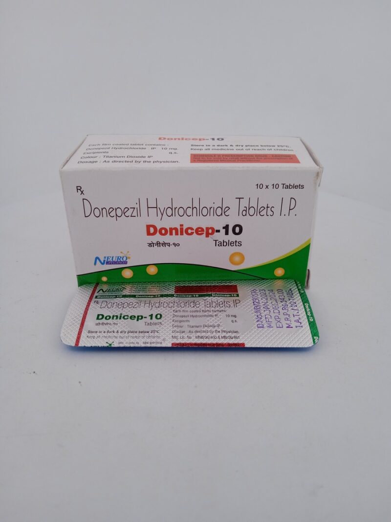 DONICEP 10 MG - 10 TABLETS - Image 3