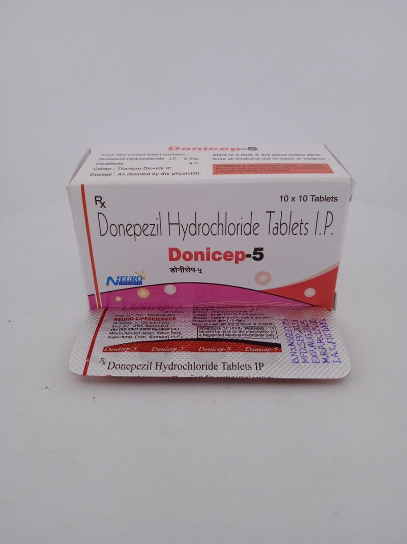 DONICEP 5 MG - 10 TABLETS - Image 3