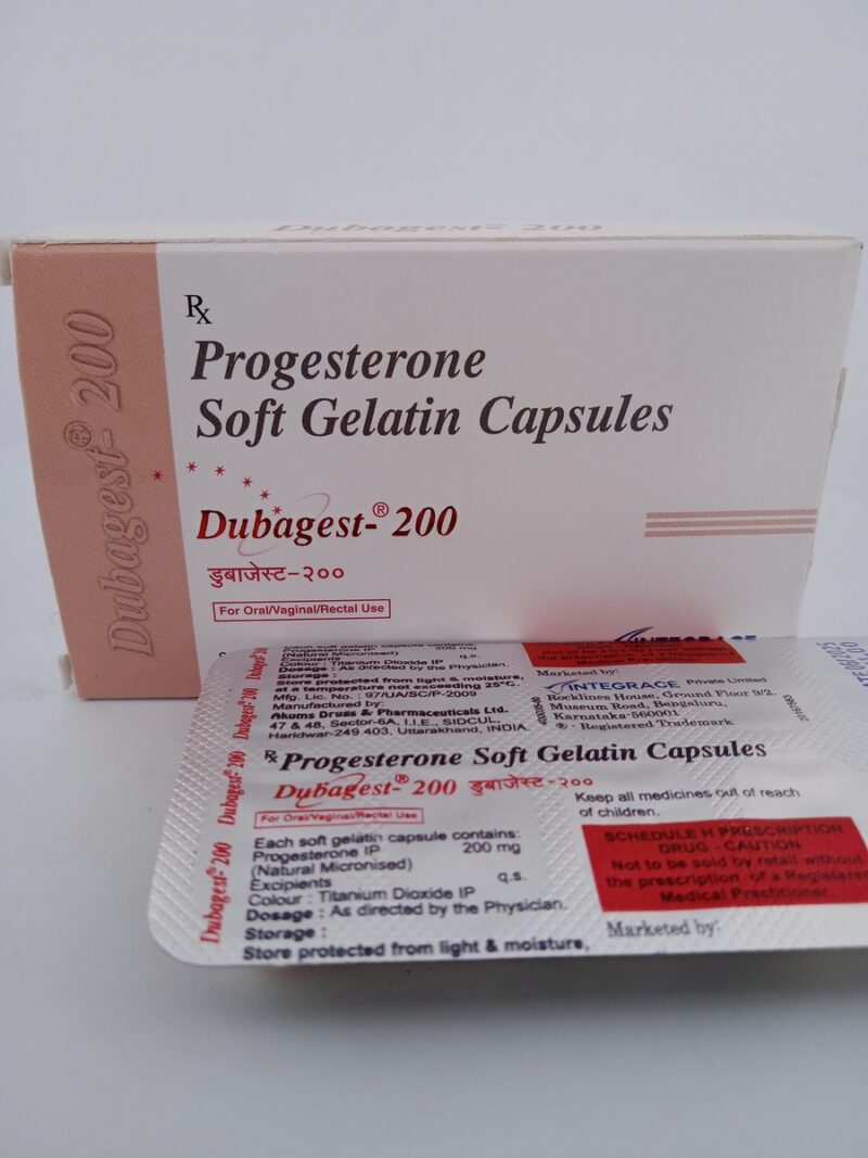 DUBAGEST 200 MG - 10 CAPSULES - Image 3