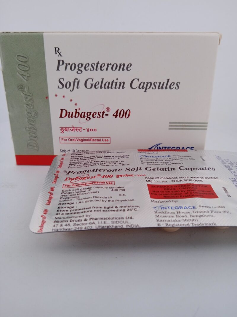 DUBAGEST 400 MG - 10 CAPSULES - Image 3