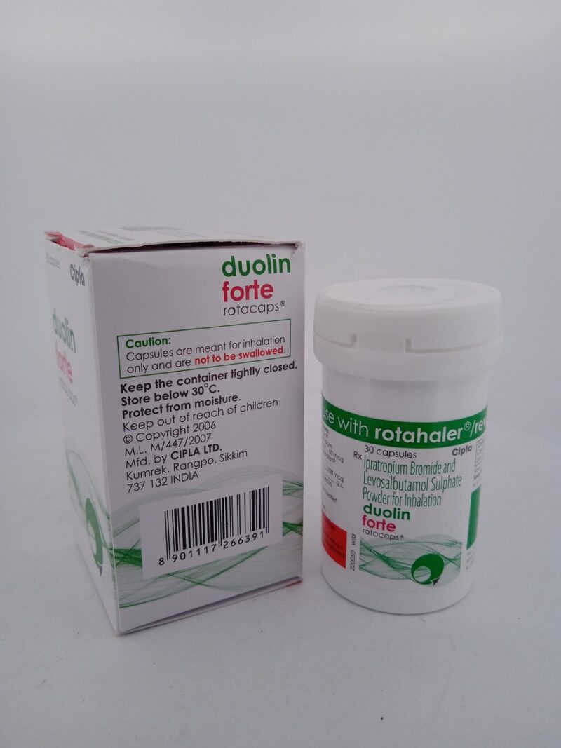 DUOLIN FORTE ROTACAPS - 1 BOTTLE OF 30 CAPSULE - Image 3