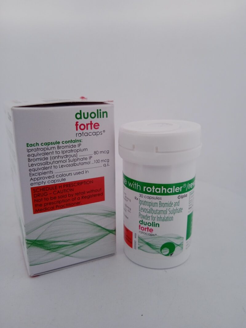 DUOLIN FORTE ROTACAPS - 1 BOTTLE OF 30 CAPSULE - Image 4