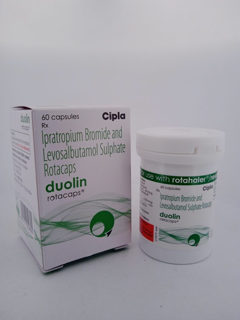 DUOLIN ROTACAPS - 1 BOTTLE OF 60 CAPSULE - Image 2