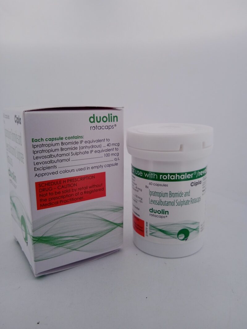 DUOLIN ROTACAPS - 1 BOTTLE OF 60 CAPSULE - Image 4