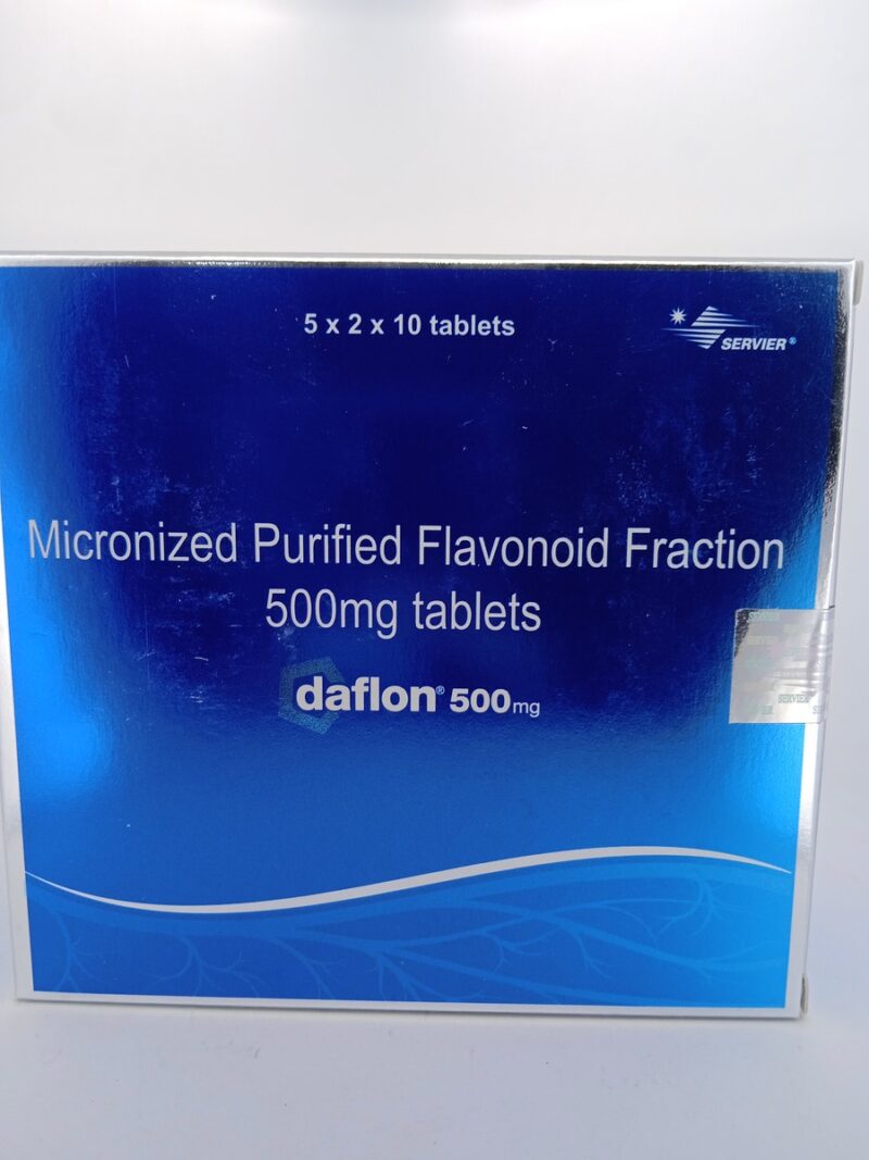 DAFLON 500 MG - 10 TABLETS