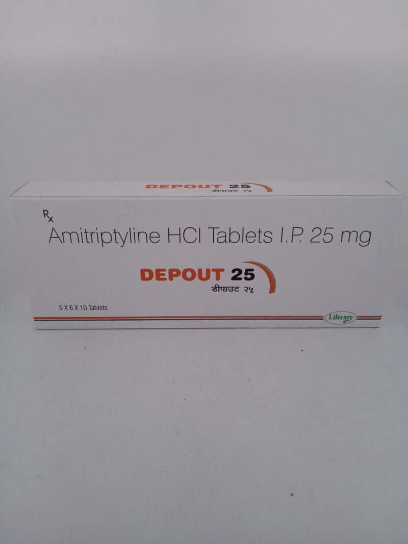 DEPOUT 25 MG - 10 TABLET