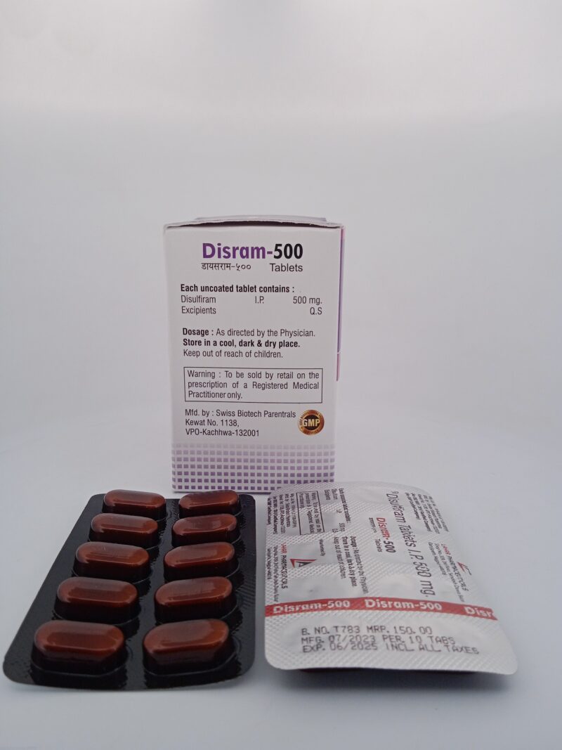 DISRAM 500 MG - 10 TABLET - Image 3