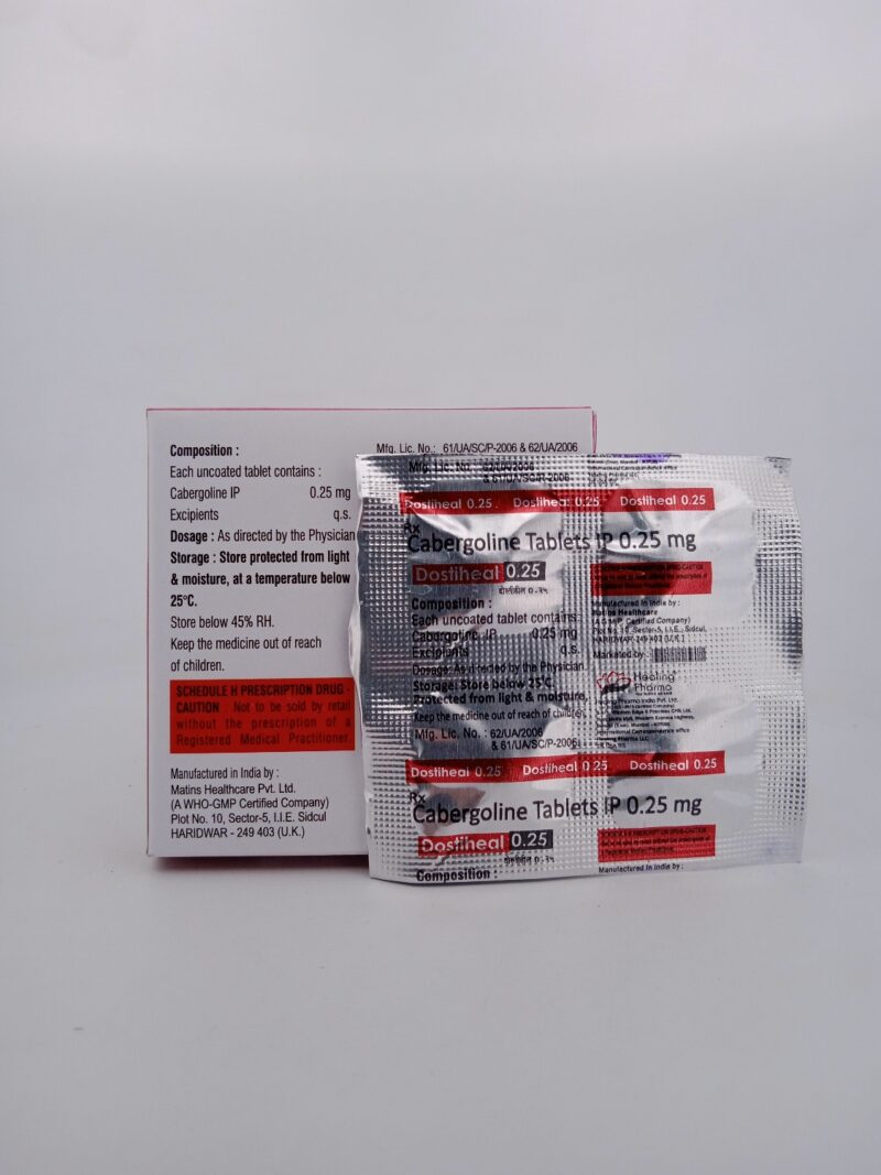 DOSTIHEAL 0.25 MG -  4 TABLETS - Image 3