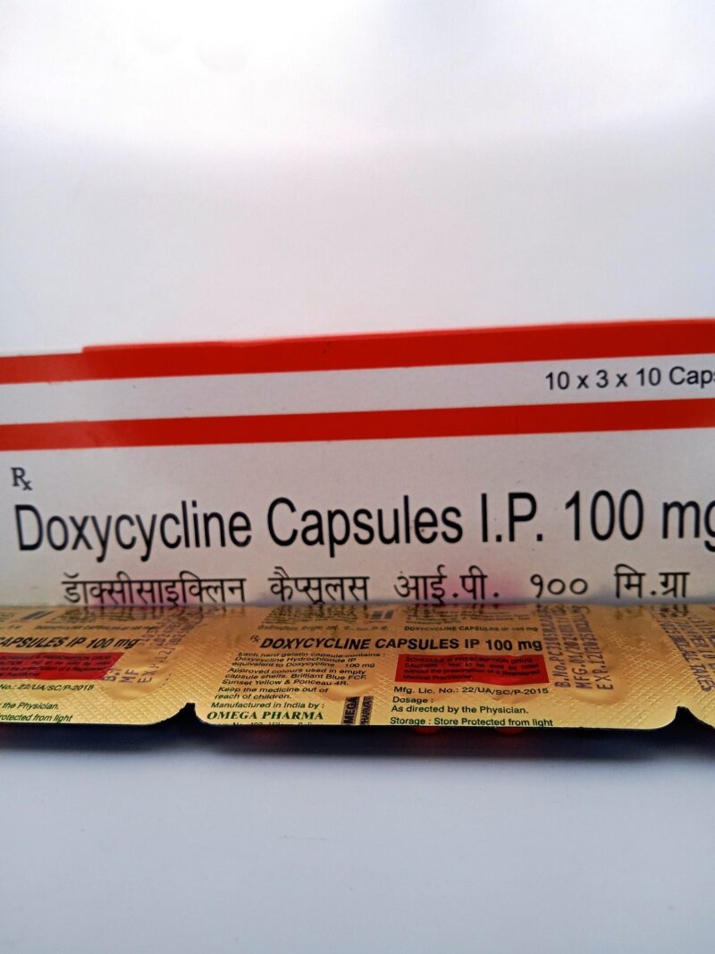 DOXYCYCLINE 100 MG - 10 CAPSULE - Image 3