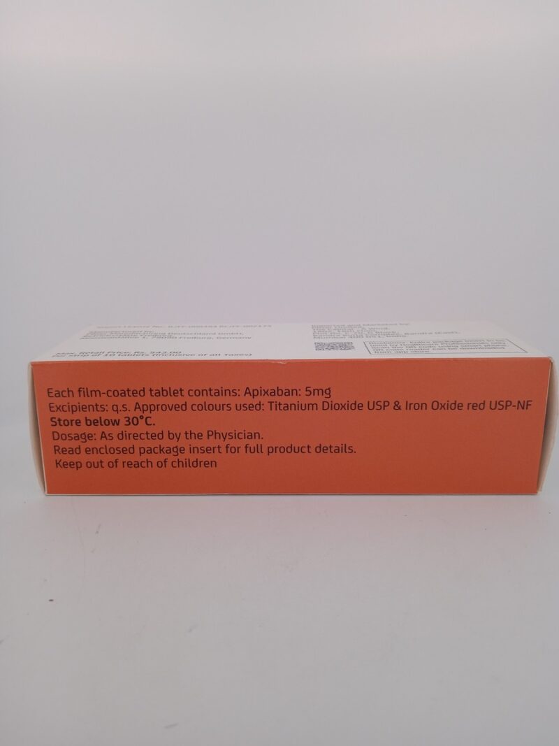 ELIQUIS 5 MG - 10 TABLETS - Image 3