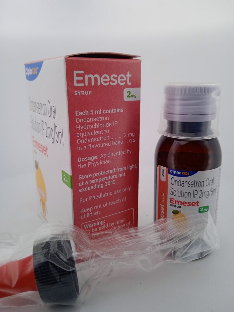 EMESET SYRUP 2 MG - 1 BOTTLE OF 30ML - Image 3