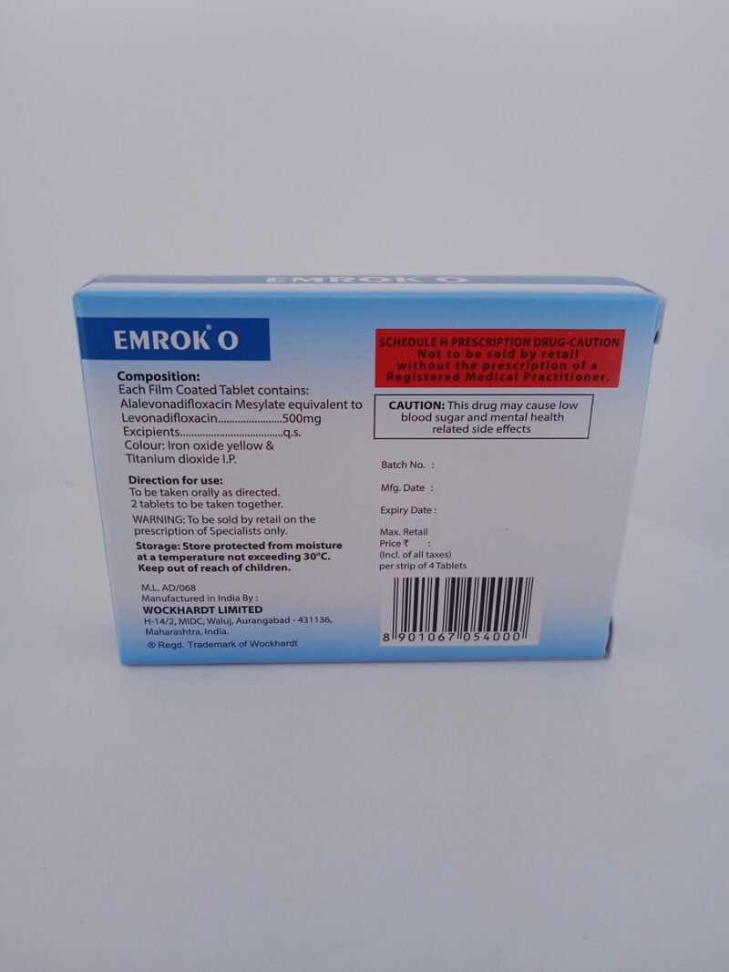 EMROK O - 4 TABLETS - Image 4