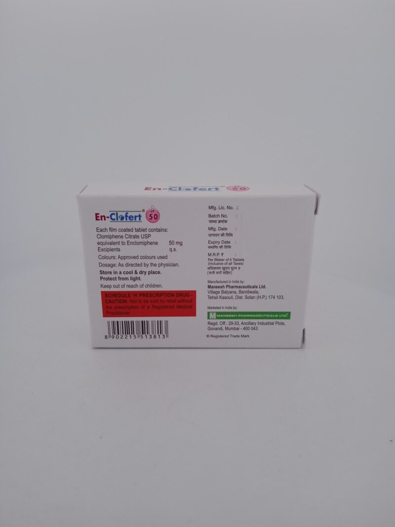 EN-CLOFERT 50 MG - 5 TABLETS - Image 4