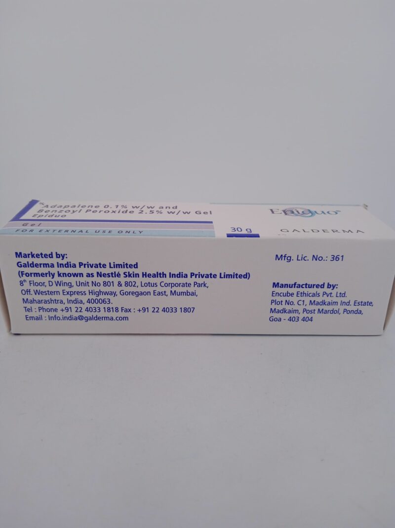 EPIDUO GEL - 1 TUBE OF 30gm - Image 3