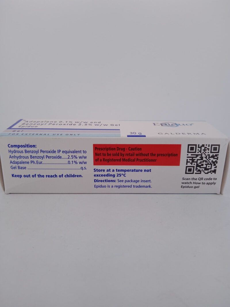 EPIDUO GEL - 1 TUBE OF 30gm - Image 4