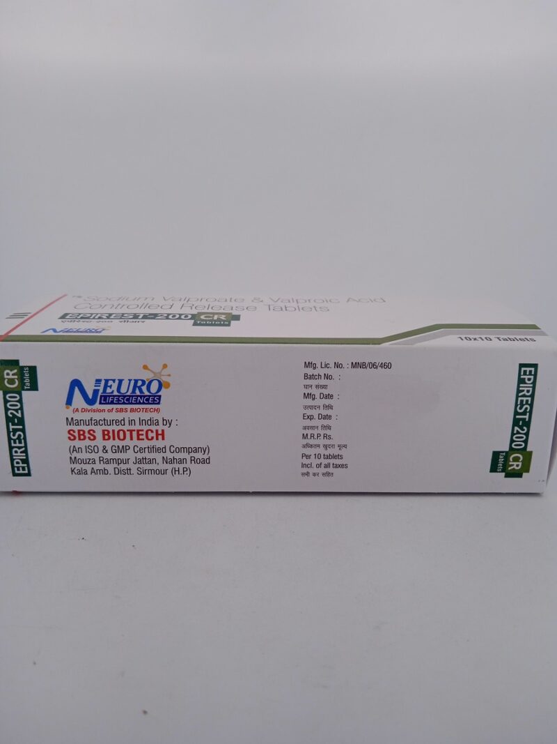 EPIREST 200 CR - 10 TABLETS - Image 4