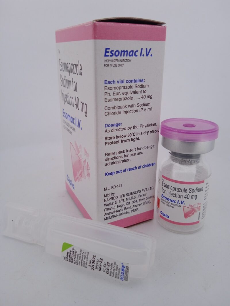 ESOMAC I.V. 40 MG - 1 VIAL - Image 3