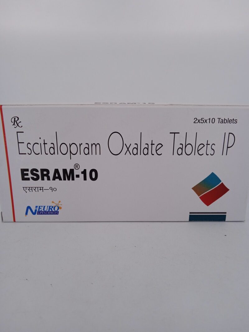 ESRAM 10 MG - 10 TABLETS