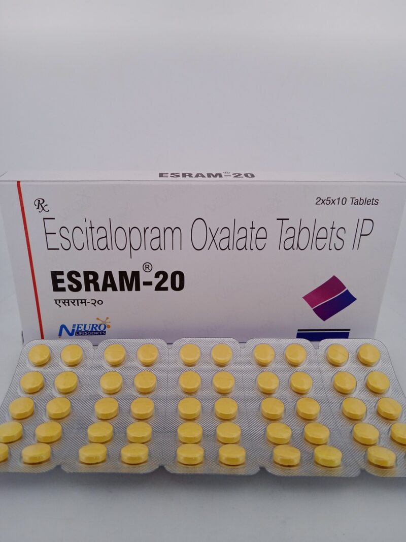 ESRAM 20 MG - 10 TABLETS - Image 2