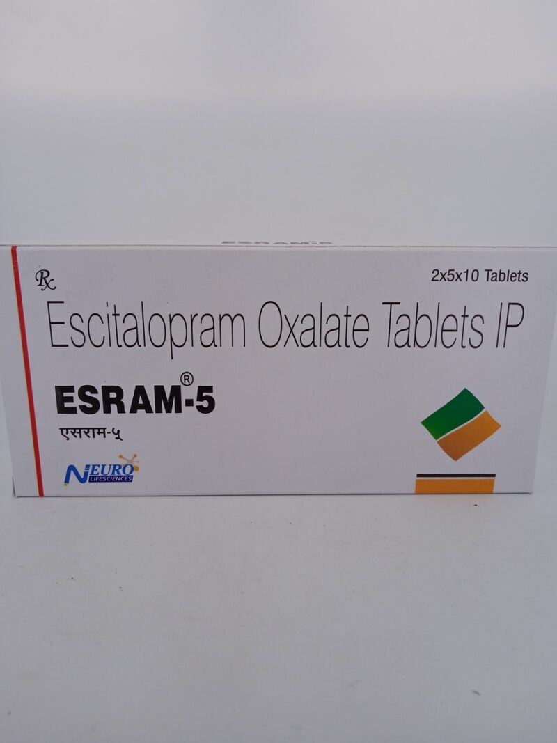 ESRAM 5 MG - 10 TABLETS