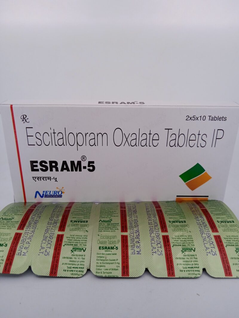 ESRAM 5 MG - 10 TABLETS - Image 3