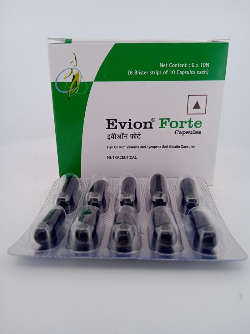 EVION FORTE - 10 SOFT GELATIN CAPSULES - Image 2