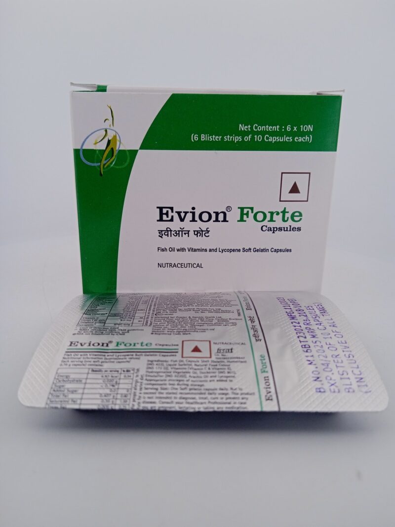 EVION FORTE - 10 SOFT GELATIN CAPSULES - Image 3