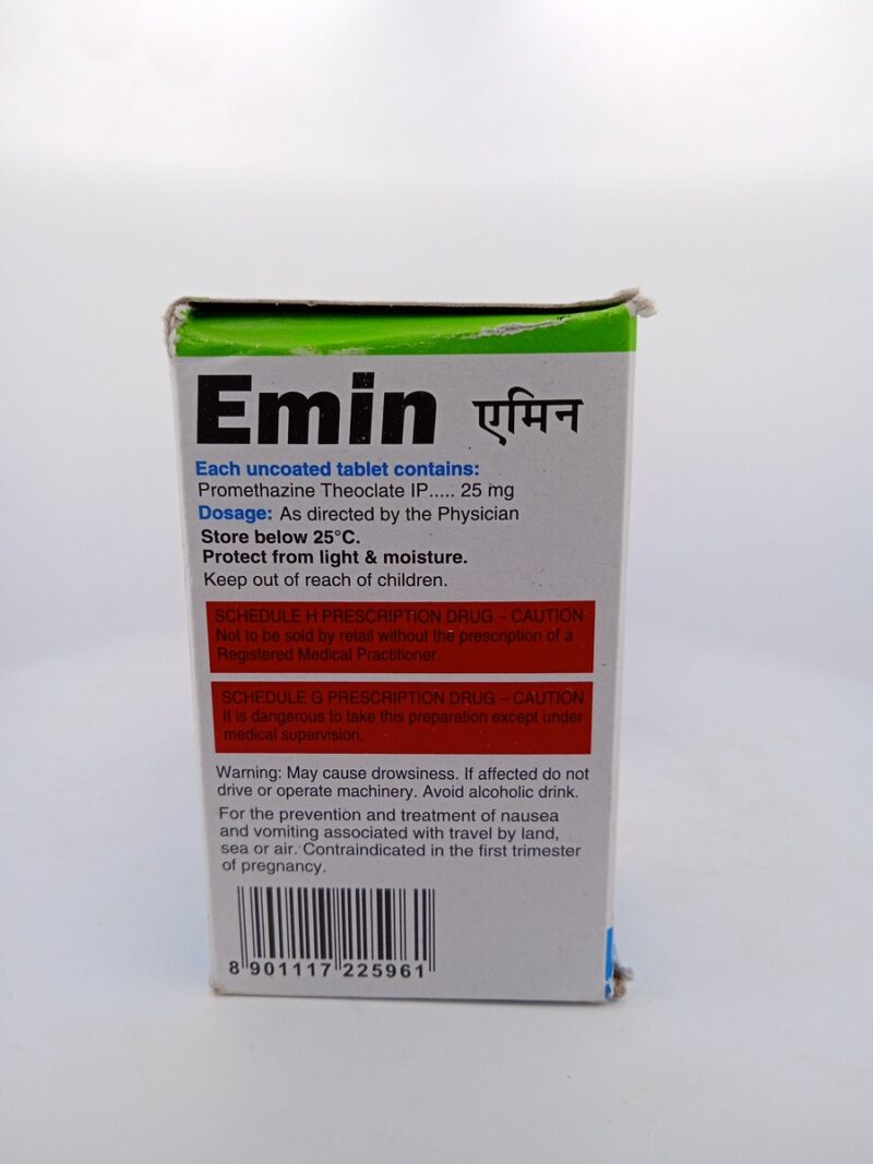 EMIN 25 MG - 10 TABLET - Image 4