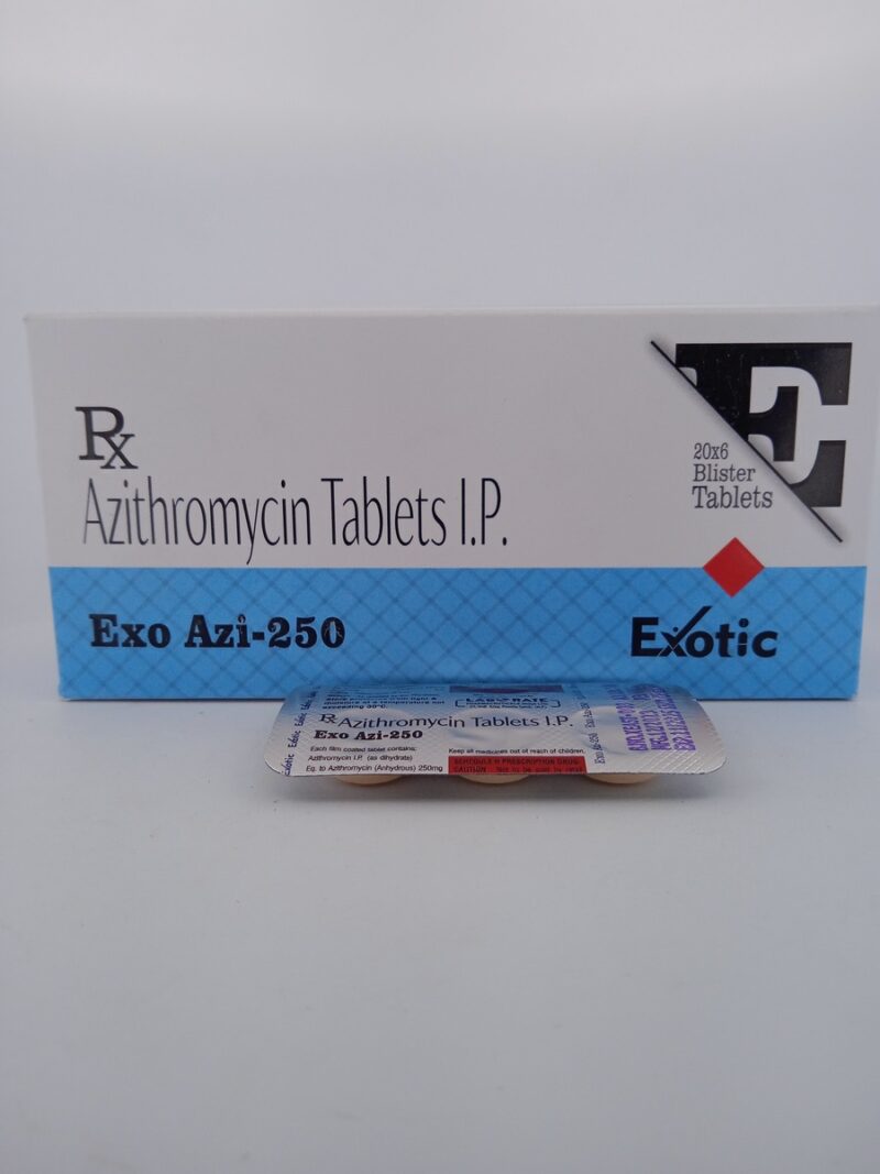 EXO AZI 250 MG - 6 TABLET - Image 2