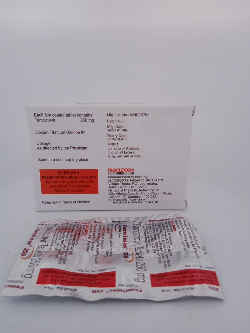 FAMCIMAC 250 MG - 6 TABLETS - Image 4