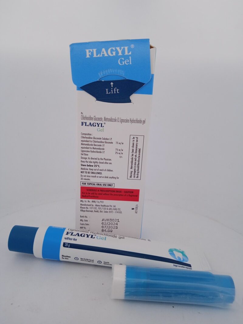 FLAGYL GEL - 1 TUBE OF 20g - Image 4