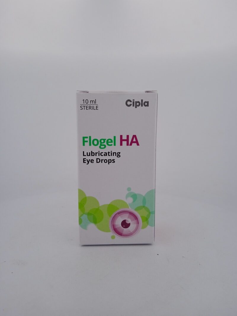 FLOGEL HA LUBRICATING EYE DROPS - 1 BOTTLE OF 10ML